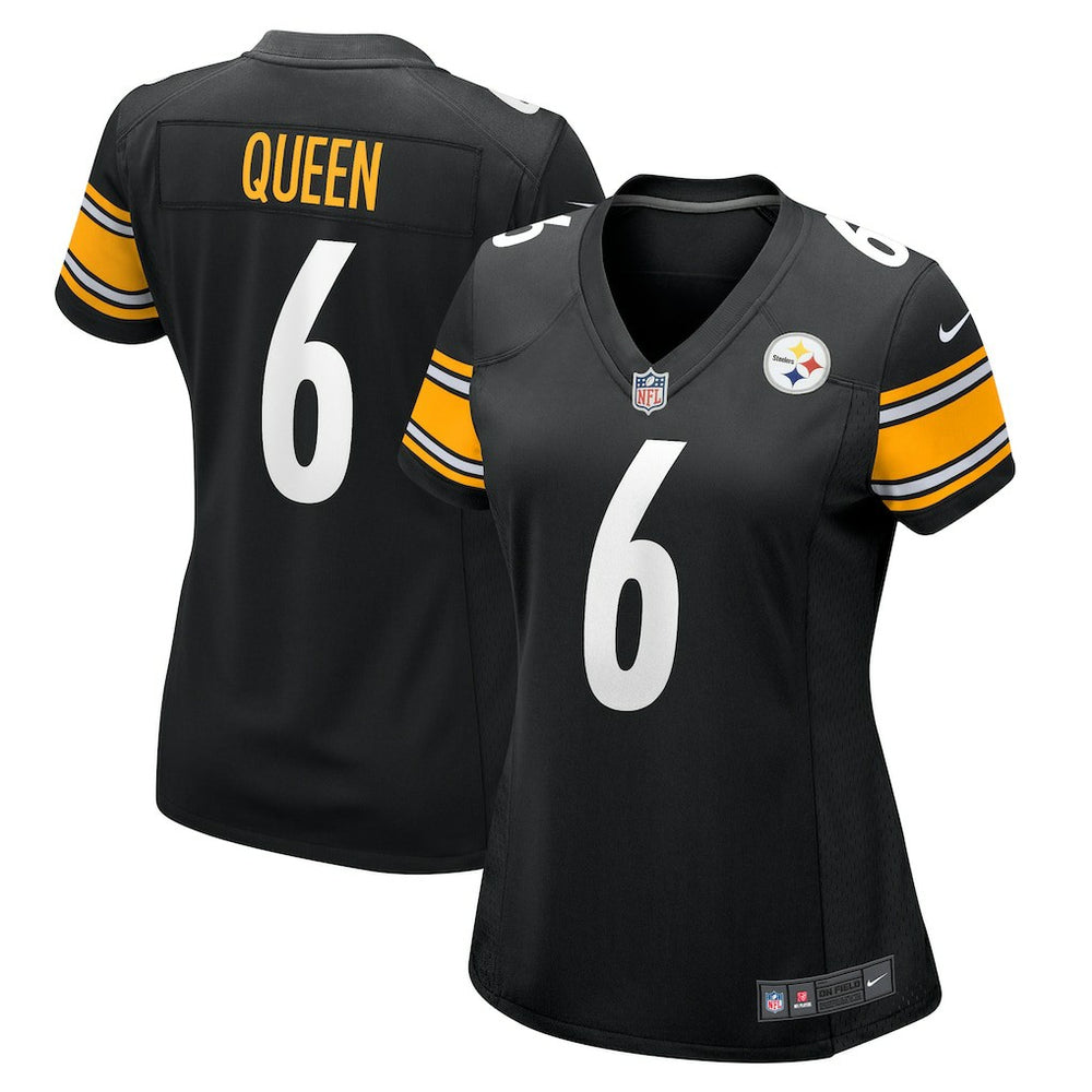 Patrick Queen Pittsburgh Steelers Women's Game Player Jersey - Black sale