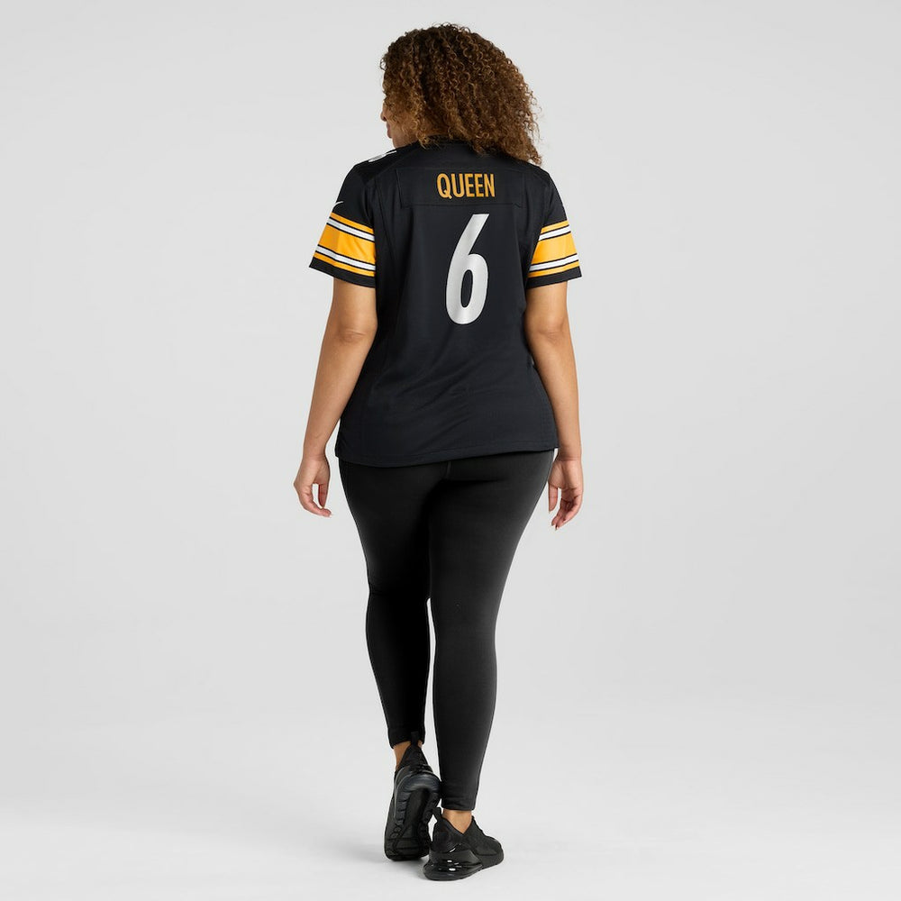 Patrick Queen Pittsburgh Steelers Women's Game Player Jersey - Black sale