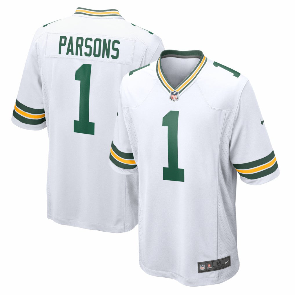 Micah Parsons Green Bay Packers Game Player Jersey - White on sale