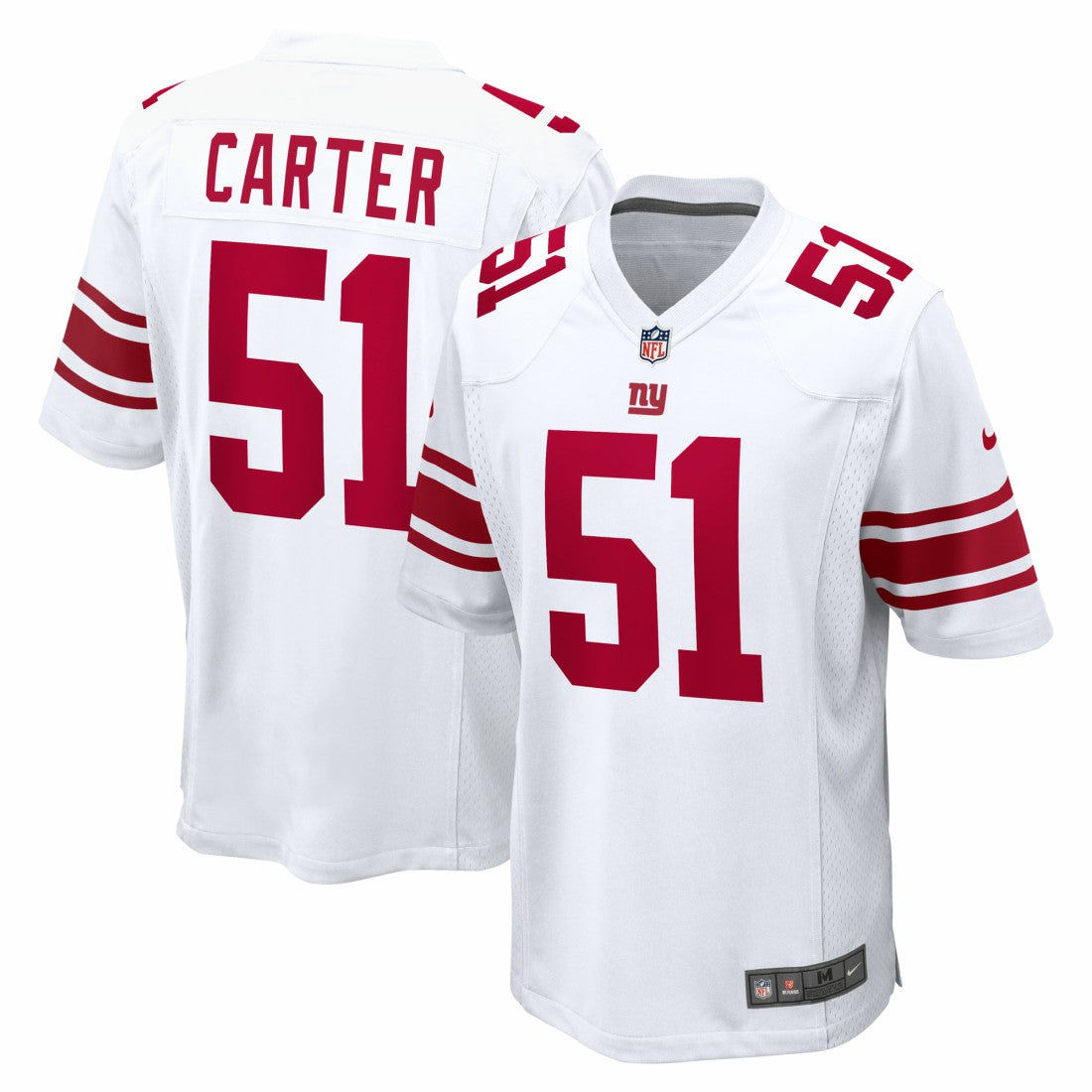 Abdul Carter New York Giants First Round Pick Game Jersey - White on sale