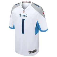 Cameron Ward Tennessee Titans 2025 NFL Draft First Round Pick Game Jersey - White on sale
