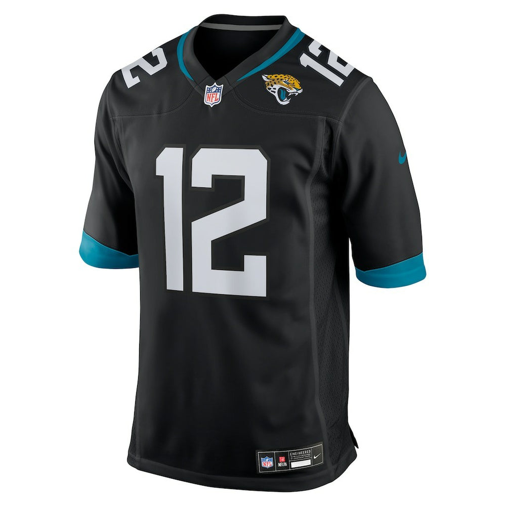 Travis Hunter Jacksonville Jaguars 2025 NFL Draft First Round Pick Alternate Game Player Jersey - Black sale
