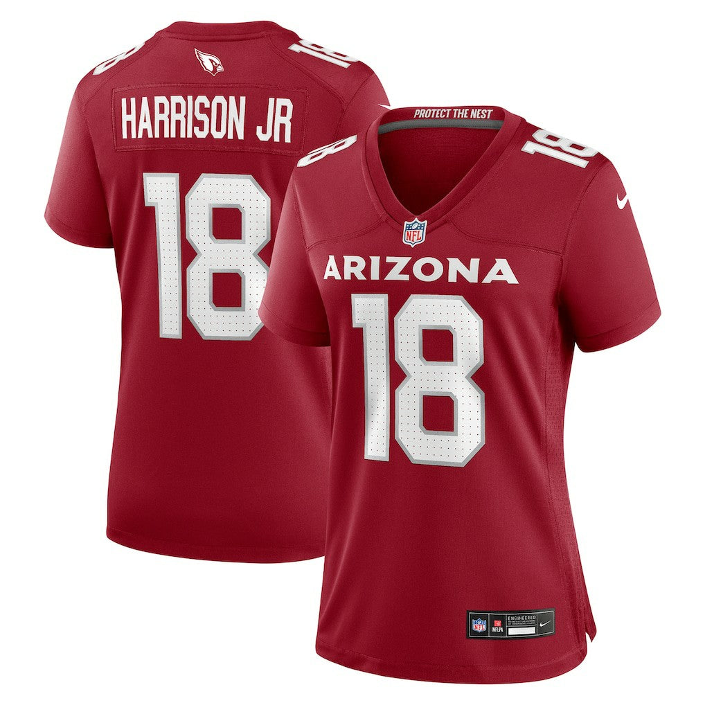 Marvin Harrison Jr. Arizona Cardinals Women's Player Game Jersey - Cardinal sale