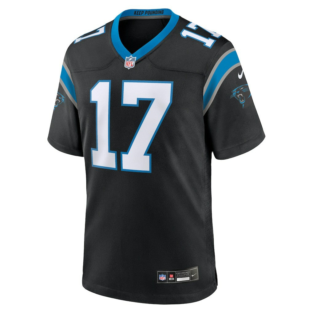 Xavier Legette Carolina Panthers 2024 NFL First Round Pick Game Player Jersey - Black cheap
