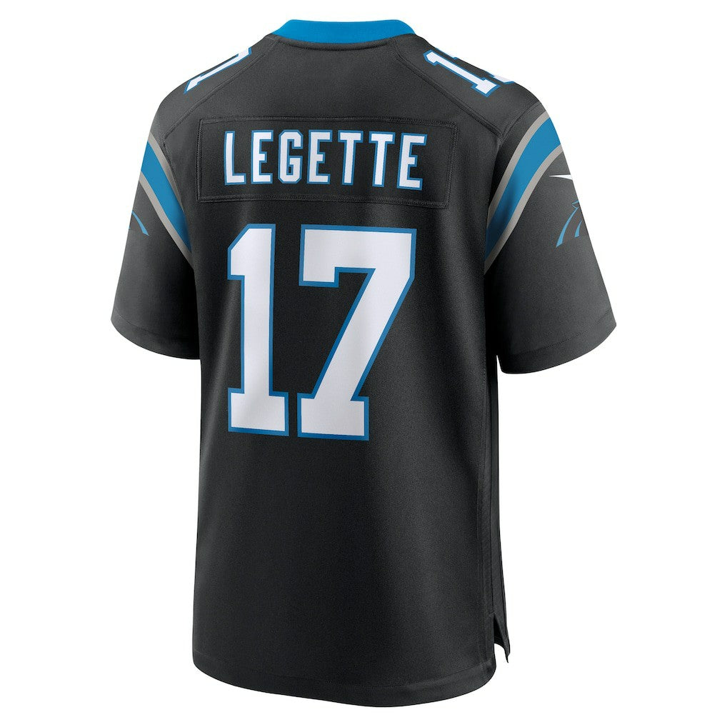 Xavier Legette Carolina Panthers 2024 NFL First Round Pick Game Player Jersey - Black cheap