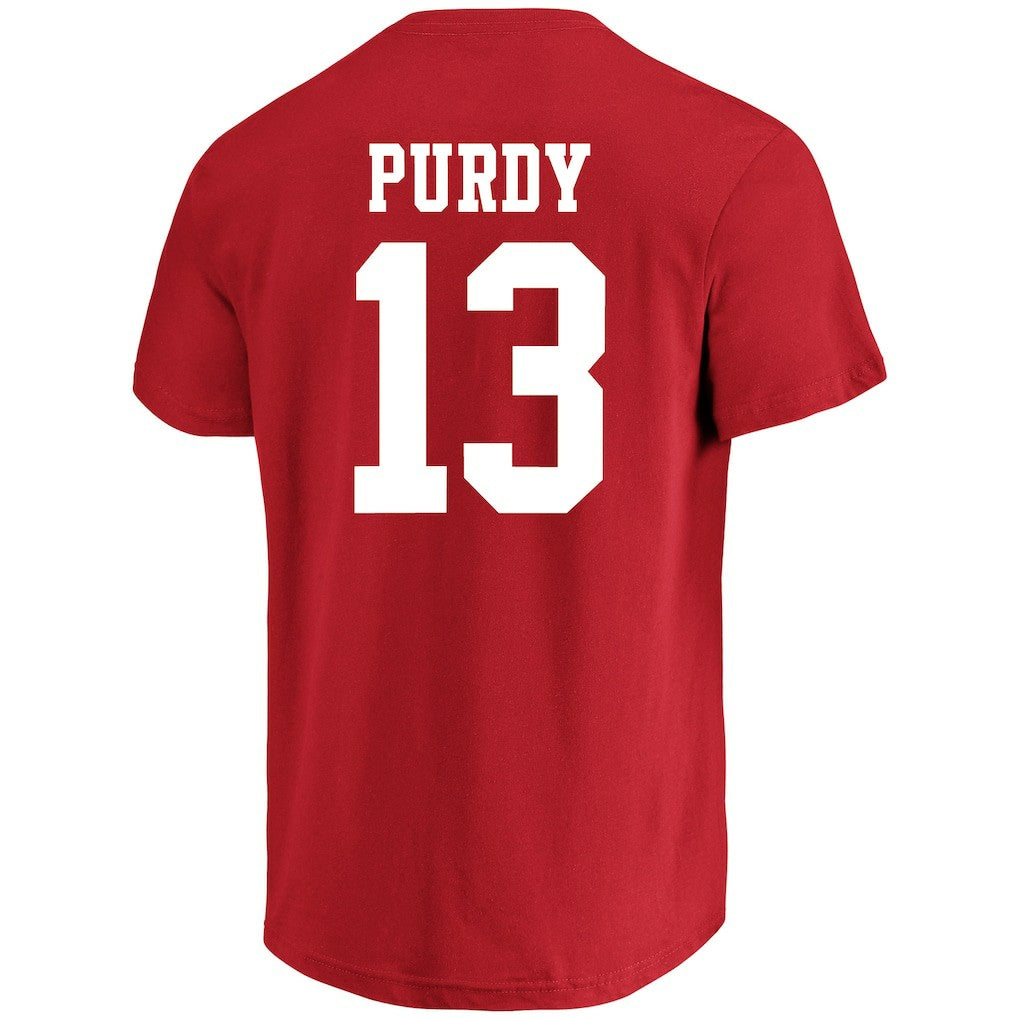 Brock Purdy San Francisco 49ers Big & Tall Player Name & Number T-Shirt - Scarlet outlet