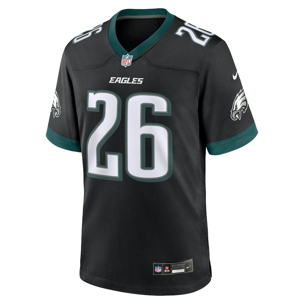 Saquon Barkley Philadelphia Eagles Alternate Game Jersey - Black sale