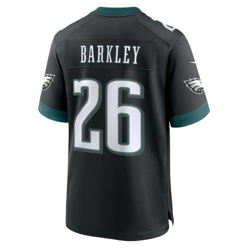 Saquon Barkley Philadelphia Eagles Alternate Game Jersey - Black sale