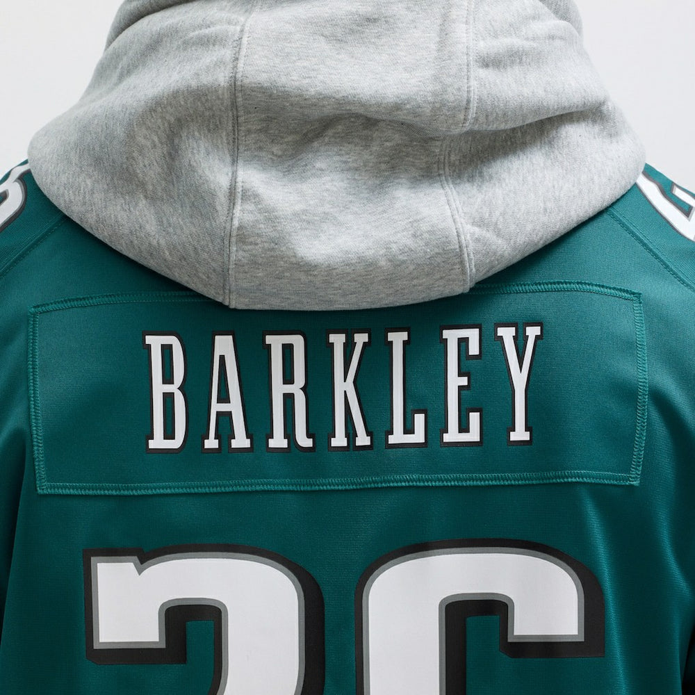 Saquon Barkley Philadelphia Eagles Game Player Jersey - Midnight Green sale