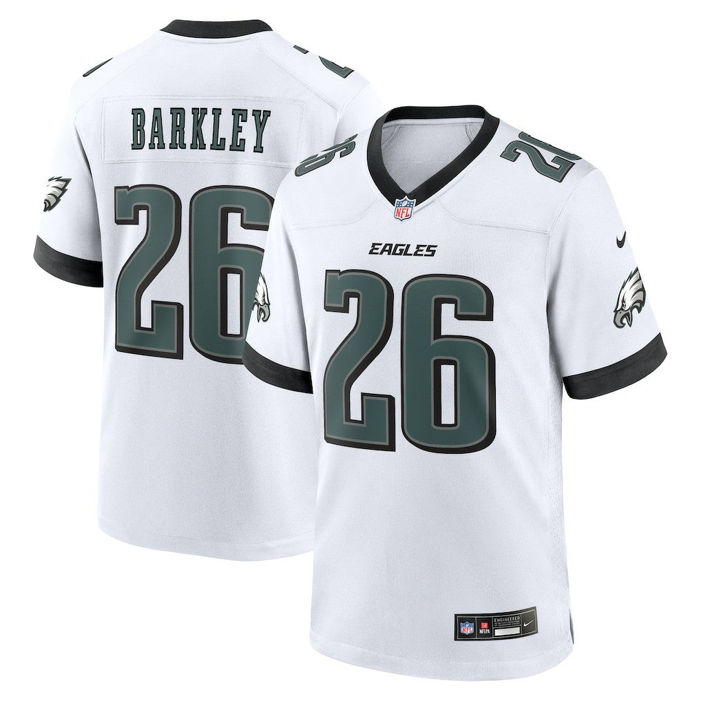 Saquon Barkley Philadelphia Eagles Game Jersey - White online