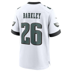 Saquon Barkley Philadelphia Eagles Game Jersey - White online