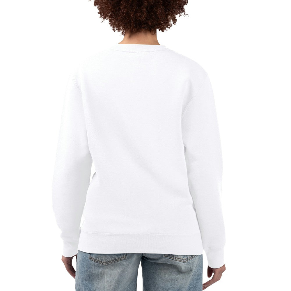 Los Angeles Angels G-III 4Her by Carl Banks Women's Team Logo Fleece Pullover Sweatshirt White