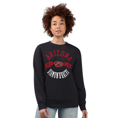 Arizona Diamondbacks G-III 4Her by Carl Banks Women's Team Logo Fleece Pullover Sweatshirt Black
