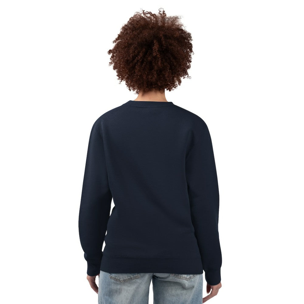 Washington Nationals G-III 4Her by Carl Banks Women's Team Logo Fleece Pullover Sweatshirt Navy