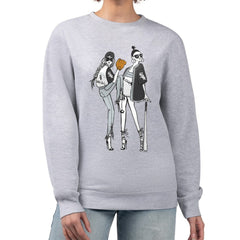 Chicago White Sox G-III 4Her by Carl Banks Women's Baseball Girls Fleece Pullover Sweatshirt Heather Gray