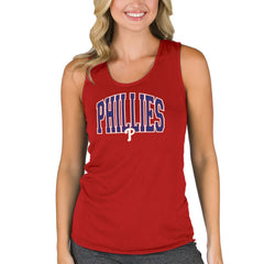Philadelphia Phillies Concepts Sport Women's Marathon Racerback Tank Top Red