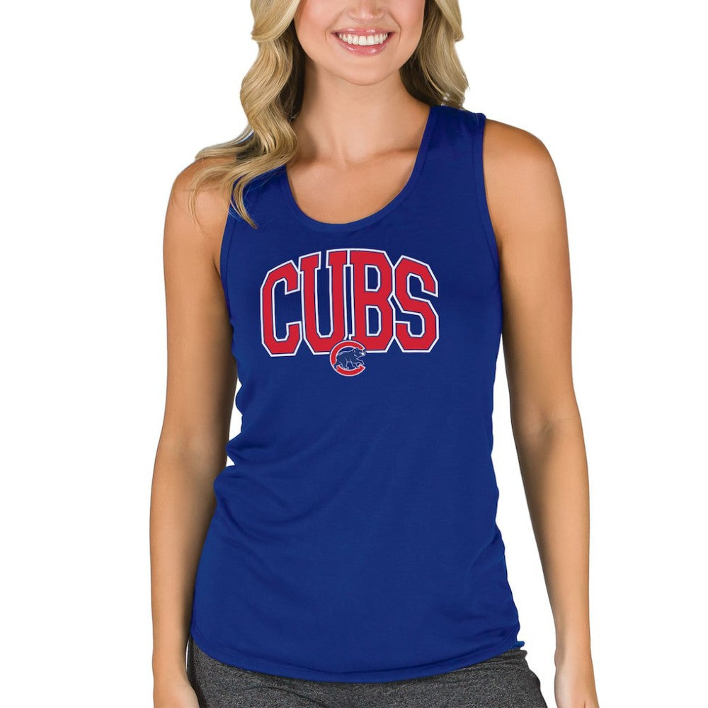 Chicago Cubs Concepts Sport Women's Marathon Racerback Tank Top Royal