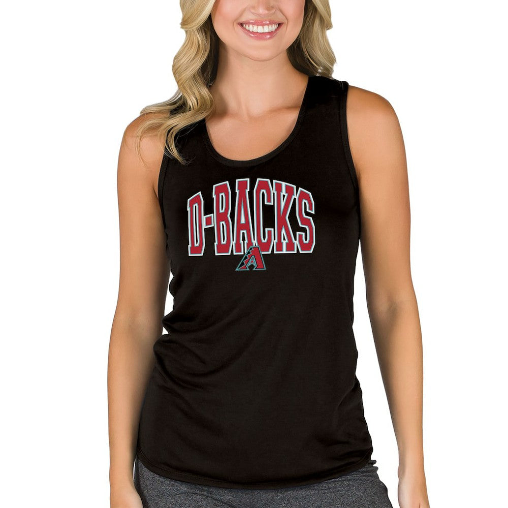 Arizona Diamondbacks Concepts Sport Women's Marathon Racerback Tank Top Black