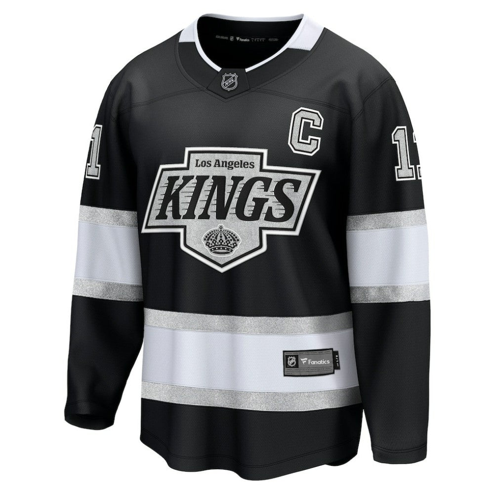 Anze Kopitar Los Angeles Kings Fanatics Home Premier Breakaway Player Jersey - Black Jerseys