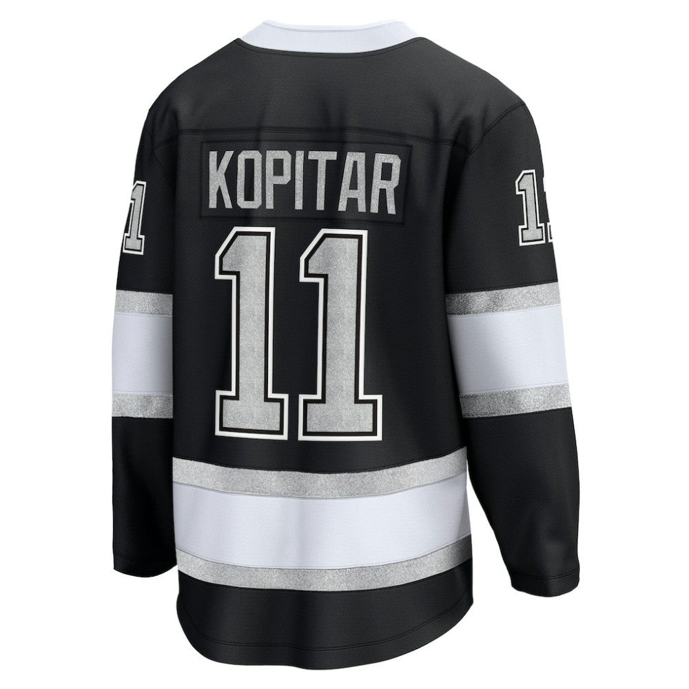 Anze Kopitar Los Angeles Kings Fanatics Home Premier Breakaway Player Jersey - Black Jerseys