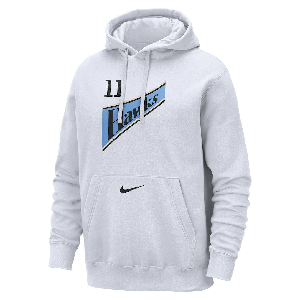 Trae Young Atlanta Hawks 2024/25 Name & Number Pullover Hoodie - White online