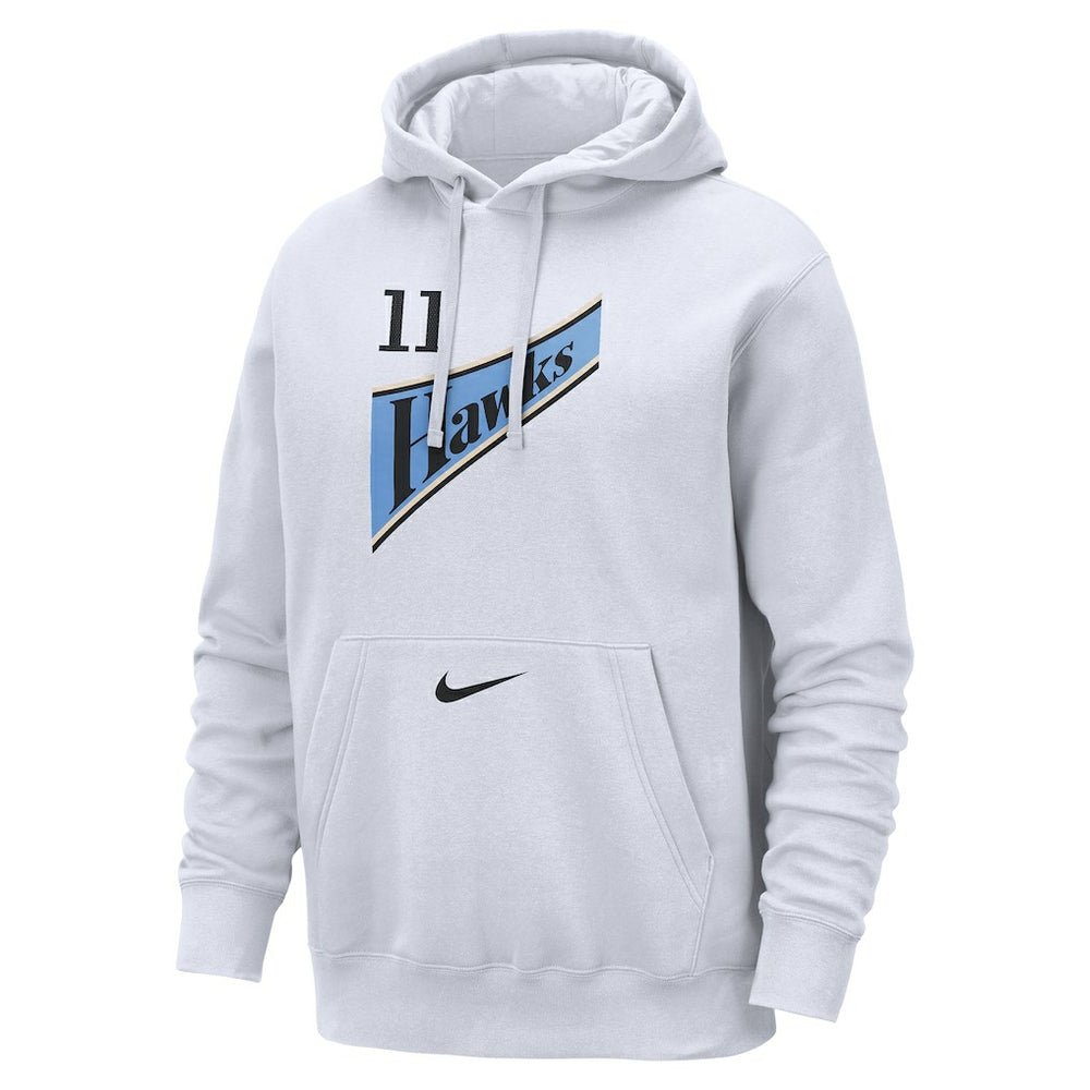 Trae Young Atlanta Hawks 2024/25 Name & Number Pullover Hoodie - White online