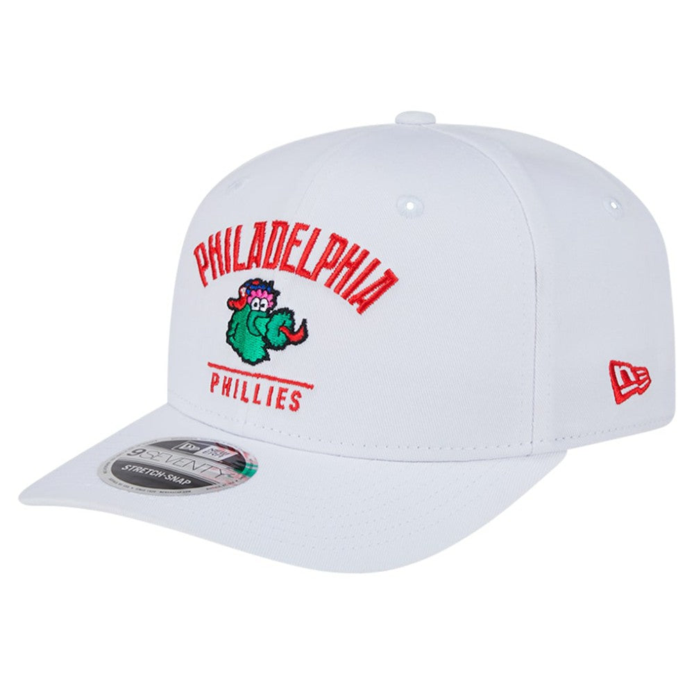Philadelphia Phillies City Arch Phanatic 9SEVENTY Stretch-Snap Adjustable Hat White