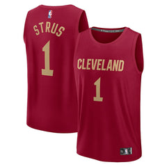 Max Strus Cleveland Cavaliers Fast Break Player Jersey sale - Icon Editi- Wine outlet