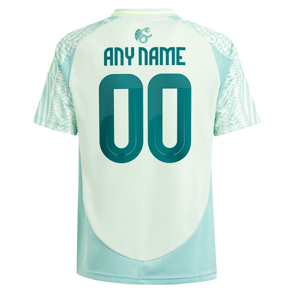Mexico National Team Youth 2024 Away Replica Custom Jersey - Green sale