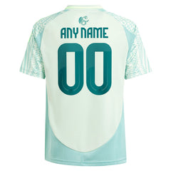 Mexico National Team Youth 2024 Away Replica Custom Jersey - Green sale