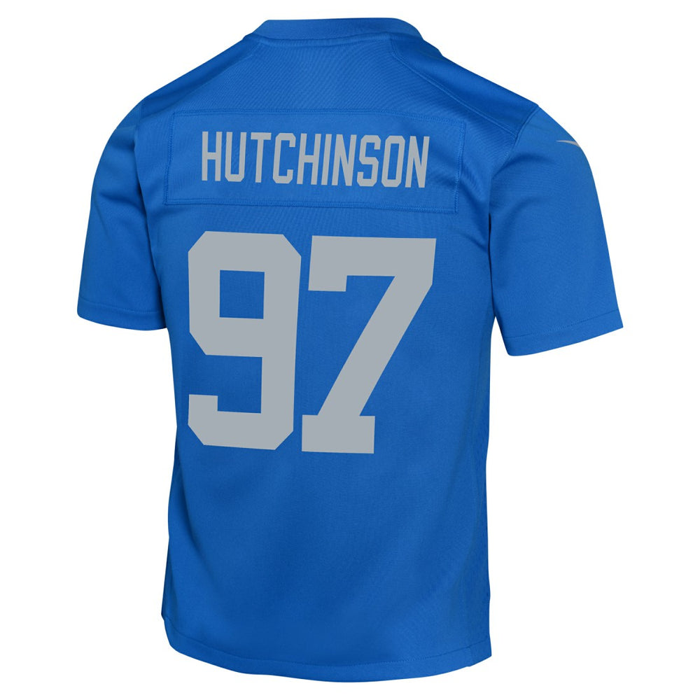 Aidan Hutchinson Detroit Lions Youth Game Jersey - Blue online
