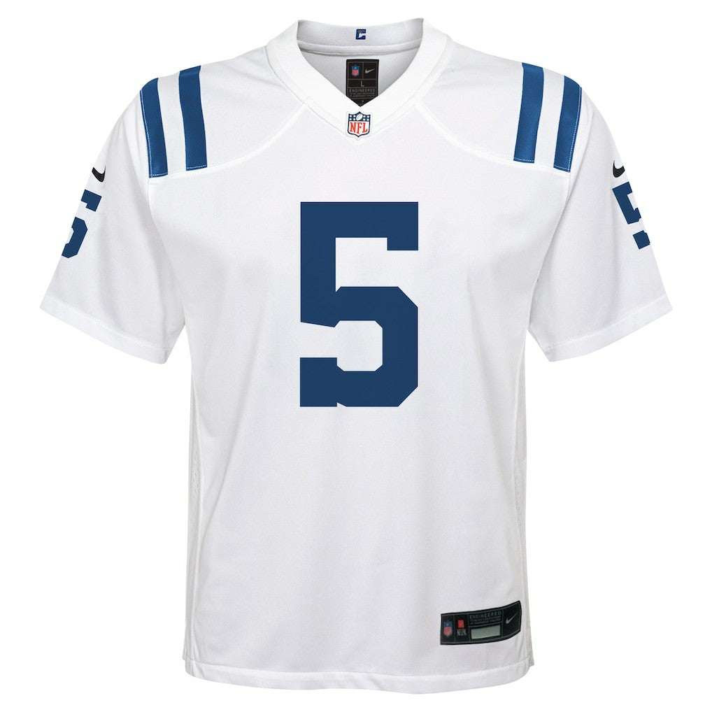 Indianapolis Colts Youth Game Jersey - White for sale