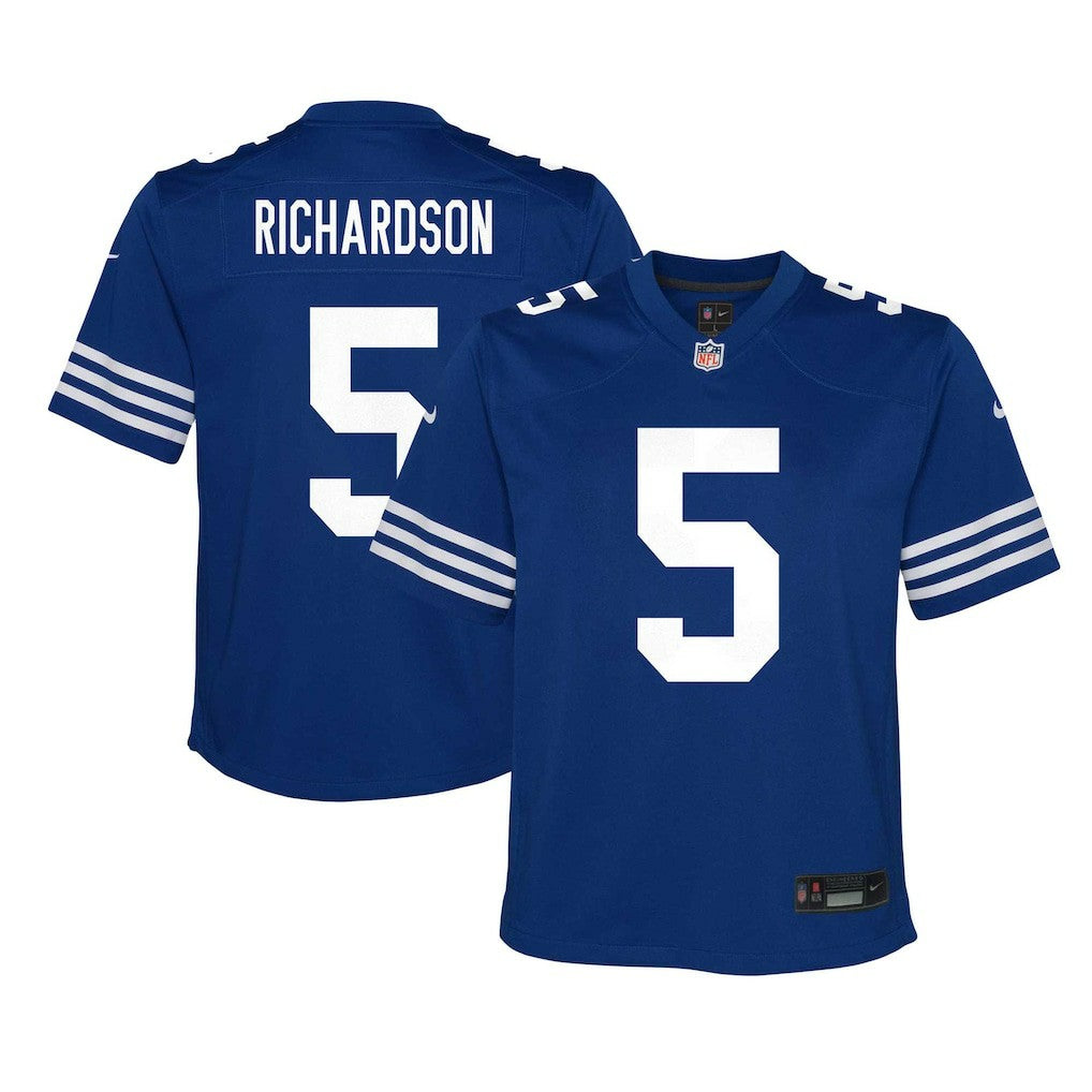 Anthony Richardson Sr. Indianapolis Colts Youth Game Jersey - Royal discount