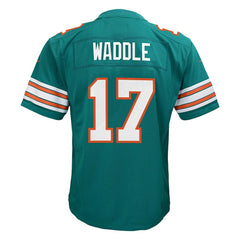 Jaylen Waddle Miami Dolphins Youth Game Jersey - Aqua discount