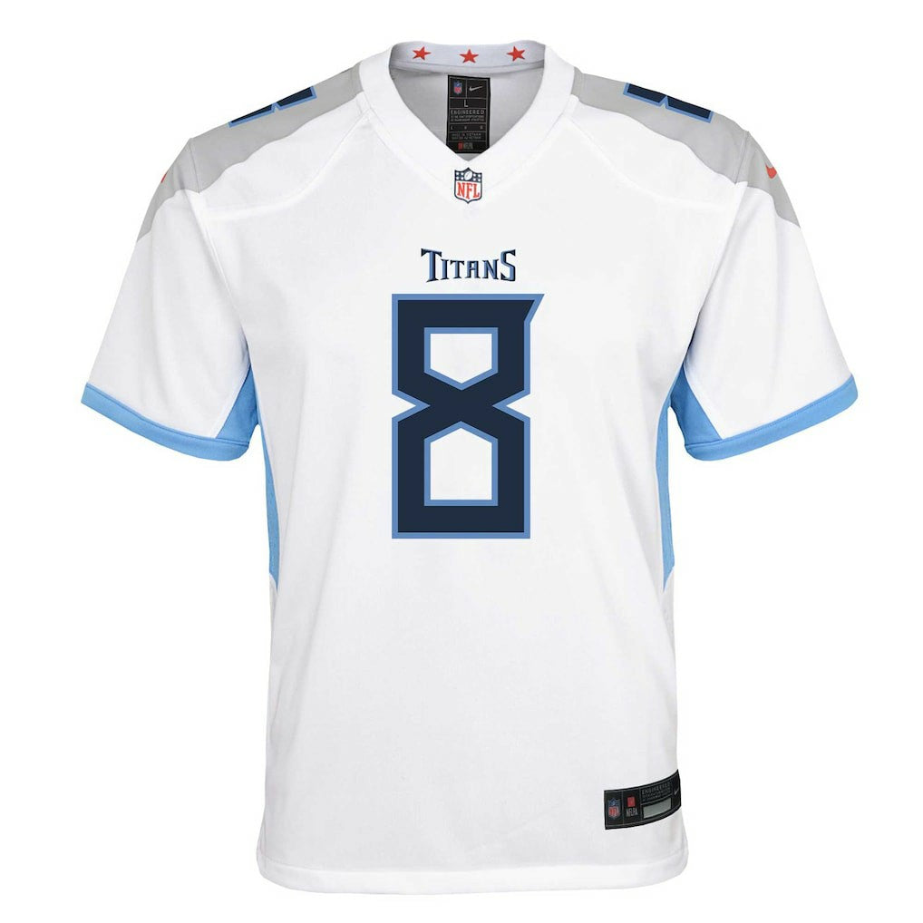 Will Levis Tennessee Titans Youth Game Jersey - White sale