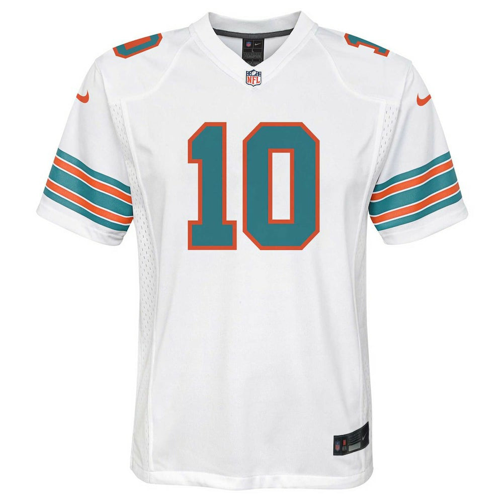 Tyreek Hill Miami Dolphins Youth Game Jersey - White online
