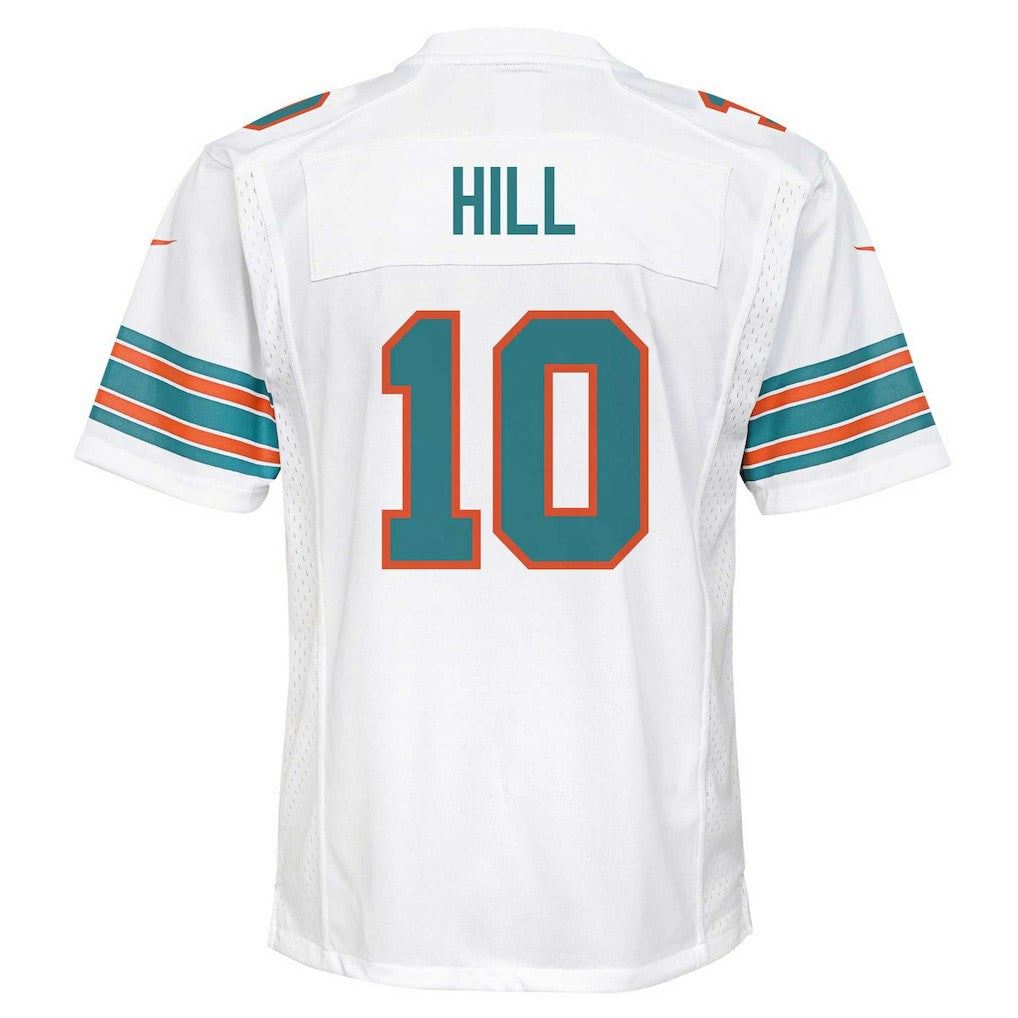 Tyreek Hill Miami Dolphins Youth Game Jersey - White online