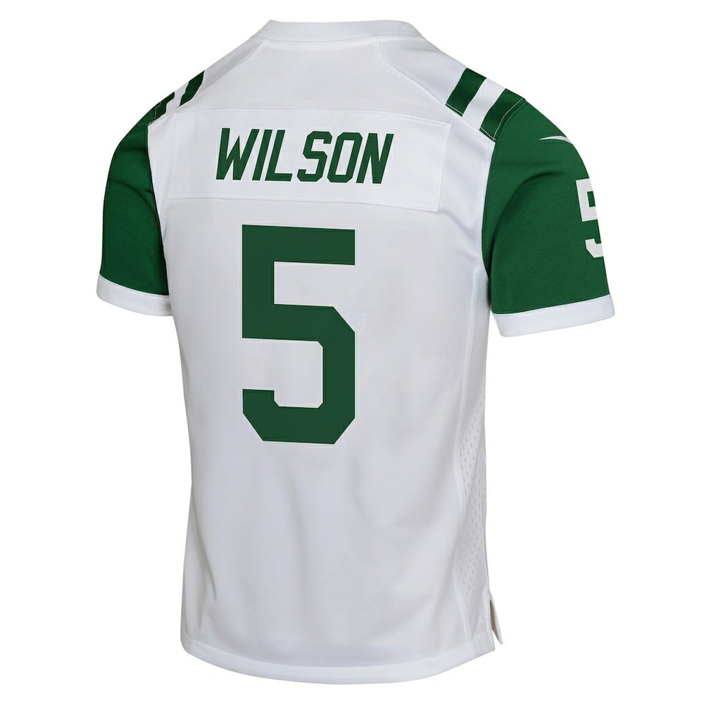 Garrett Wilson New York Jets Youth Game Jersey - White cheap