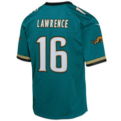 Trevor Lawrence Jacksonville Jaguars Youth Game Jersey - Teal outlet