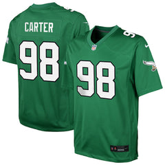 Jalen Carter Philadelphia Eagles Youth Game Jersey - Kelly Green on sale
