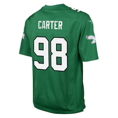 Jalen Carter Philadelphia Eagles Youth Game Jersey - Kelly Green on sale