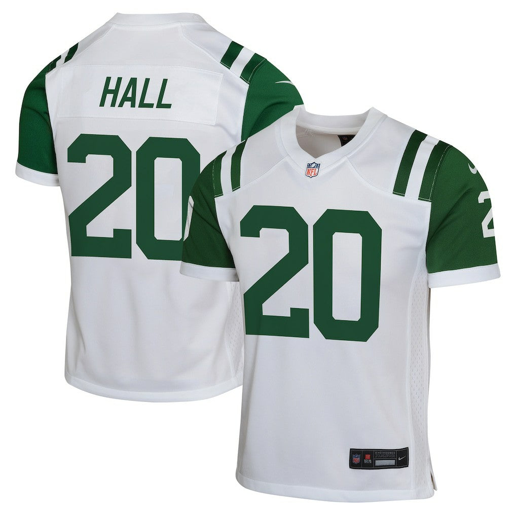 Breece Hall New York Jets Youth Game Jersey - White discount