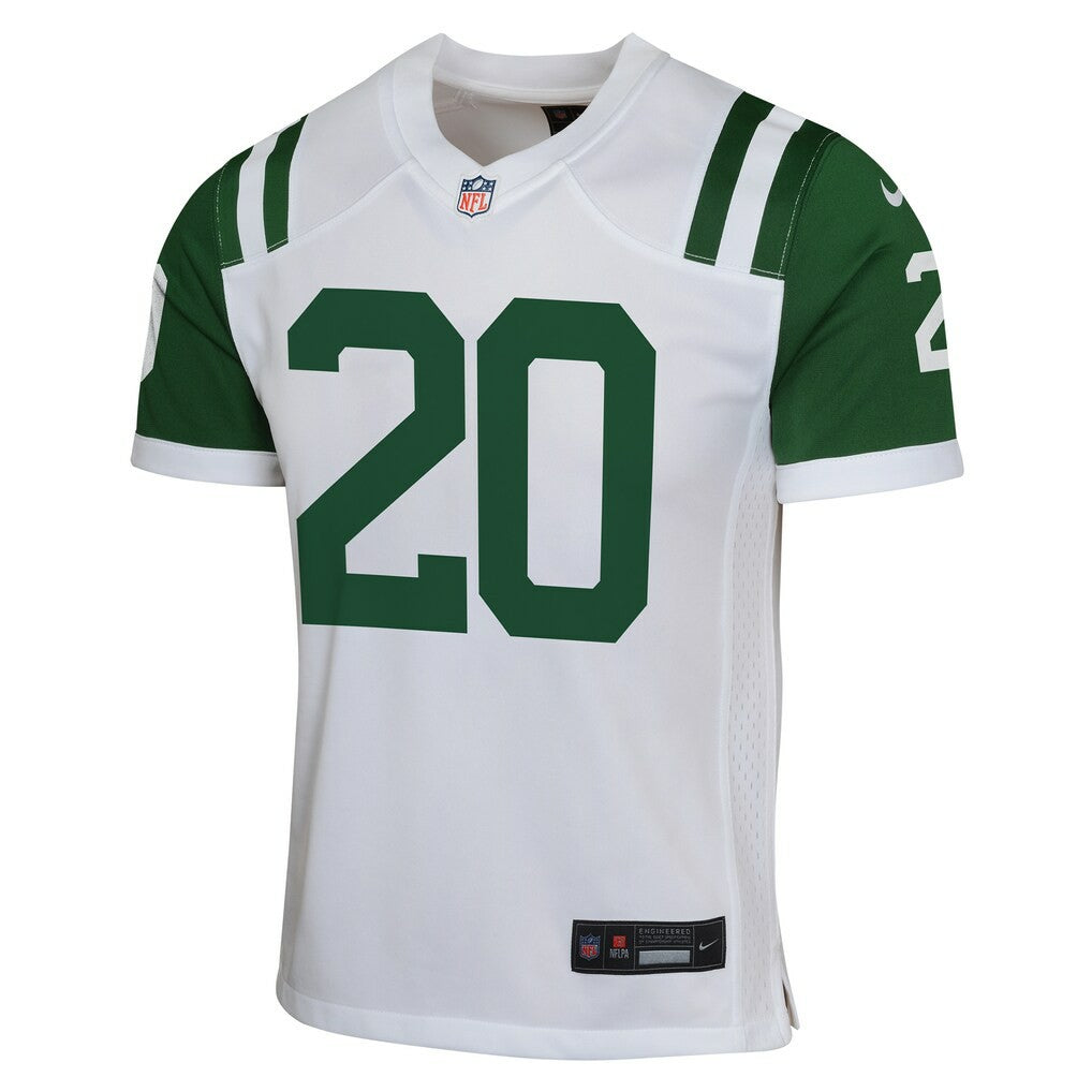 Breece Hall New York Jets Youth Game Jersey - White discount