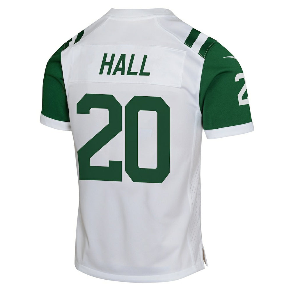 Breece Hall New York Jets Youth Game Jersey - White discount