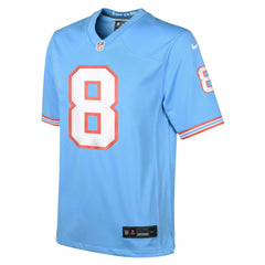 Will Levis Tennessee Titans Youth Game Jersey - Light Blue discount