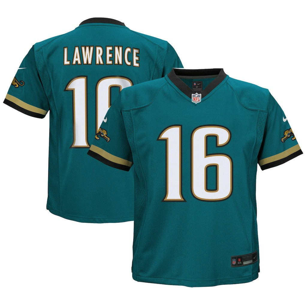 Trevor Lawrence Jacksonville Jaguars Preschool Prowler Throwback Player Game Jersey - Teal discount