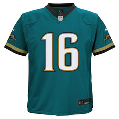 Trevor Lawrence Jacksonville Jaguars Preschool Prowler Throwback Player Game Jersey - Teal discount