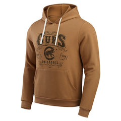 Chicago Cubs Darius Rucker Collection Camp Fleece Pullover Hoodie  Tan