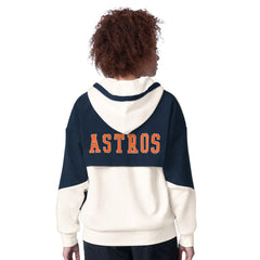 Houston Astros Starter Women's Scrimmage Full-Zip Hoodie White