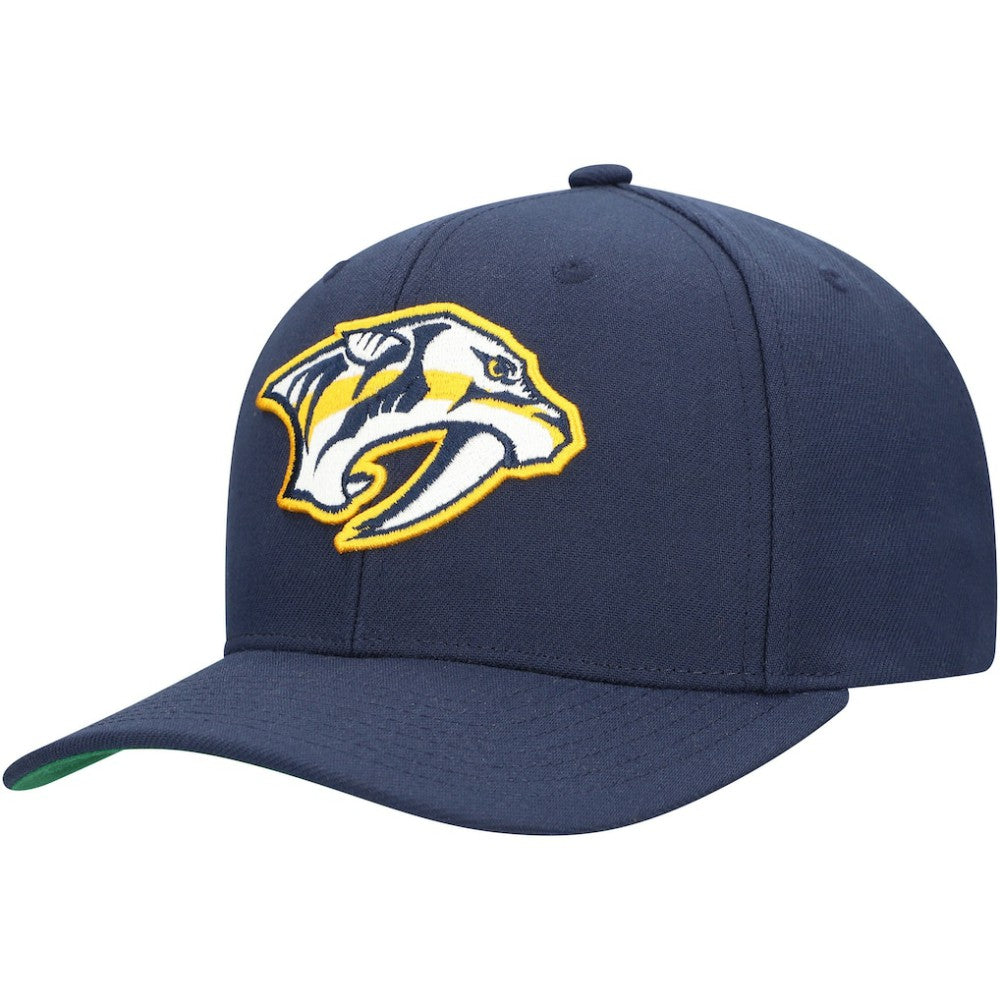 Nashville Predators Mitchell & Ness Core Team Ground Pro Adjustable Hat - Navy Hats